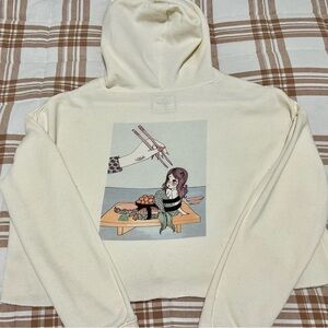 New Valfre cropped hoodie